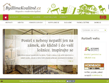 Tablet Screenshot of bydlimekvalitne.cz